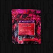 Rotes-violettes Wizard Trees British Delight Paket mit Starburst-Design, Zangria Collection und QR-Code