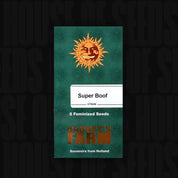 Eine Super Boof Samenpackung von Barney's Farm mit 5 feminisierten Samen.